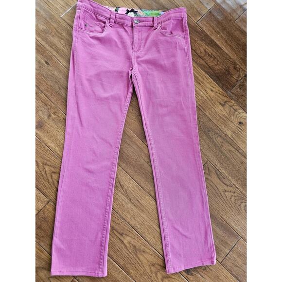 Paris Hilton Pink Denim Jeans Women's Size 30/10 Y2K RARE - Picture 1 of 9